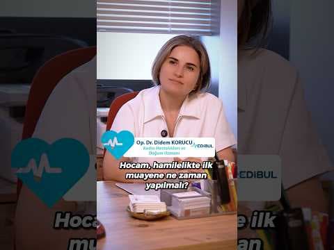 Hocam, hamilelikte ilk muayene ne zaman yapılmalı? - Medibul sağlık videosu