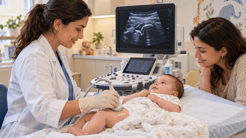 Bebek Kalça Ultrasonu Nedir? Ne Zaman Yapılır? - Medibul sağlık rehberi tedavi ve bilgilendirme görseli