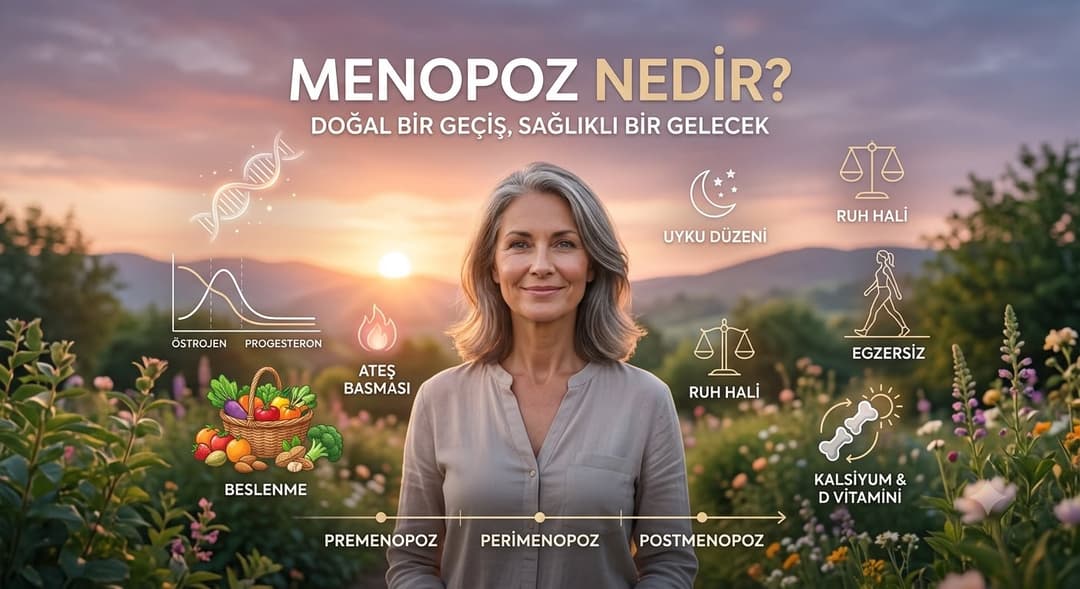 Menopoz Belirtileri ve Tedavisi: En Sık Görülen 15 Belirti ve Bilmeniz Gerekenler makalesini okuyara Menopoz Belirtileri ve Tedavisi: En Sık Görülen 15 Belirti ve Bilmeniz Gerekenler - Medibul sağlık rehberi uzman bilgilendirm